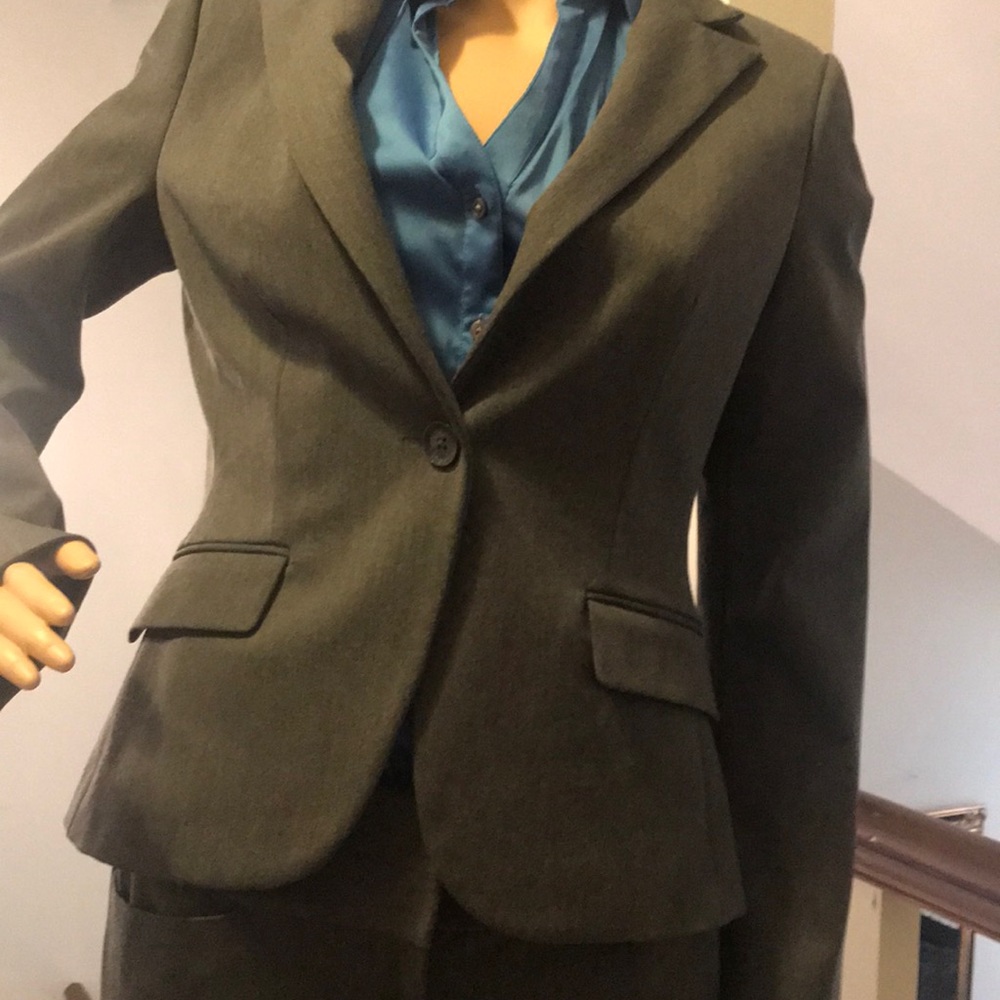 Gray elegant suits